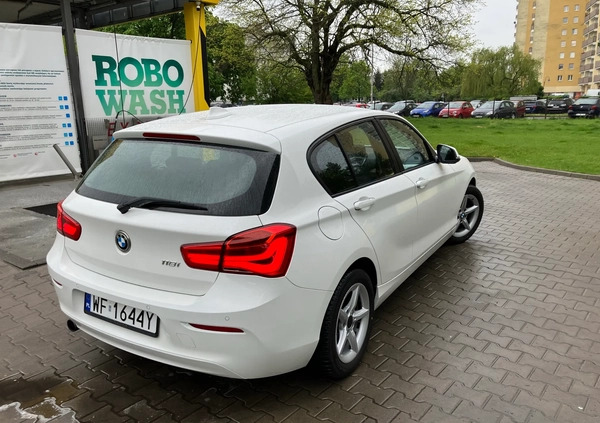 BMW Seria 1 cena 53500 przebieg: 102258, rok produkcji 2015 z Warszawa małe 92